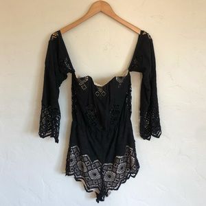 Stone Cold Fox Romper